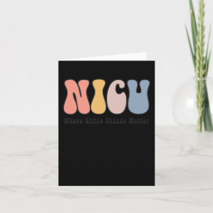 Tarjeta Nicu - Unidad de Cuidados Intensivos Neonatales - 