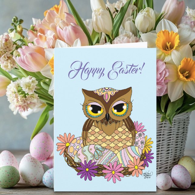 Tarjeta Nido de Oveja de Pascua (Subido por el creador)