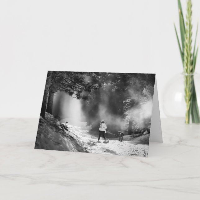 Tarjeta Niebla de la nieve (Anverso)