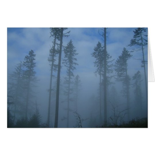 Tarjeta Niebla del claro