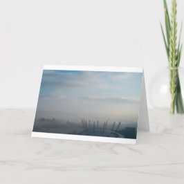 Tarjeta Niebla sobre la Cúpula del Milenio, Londres (2)