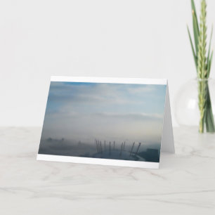 Tarjeta Niebla sobre la Cúpula del Milenio, Londres (2)