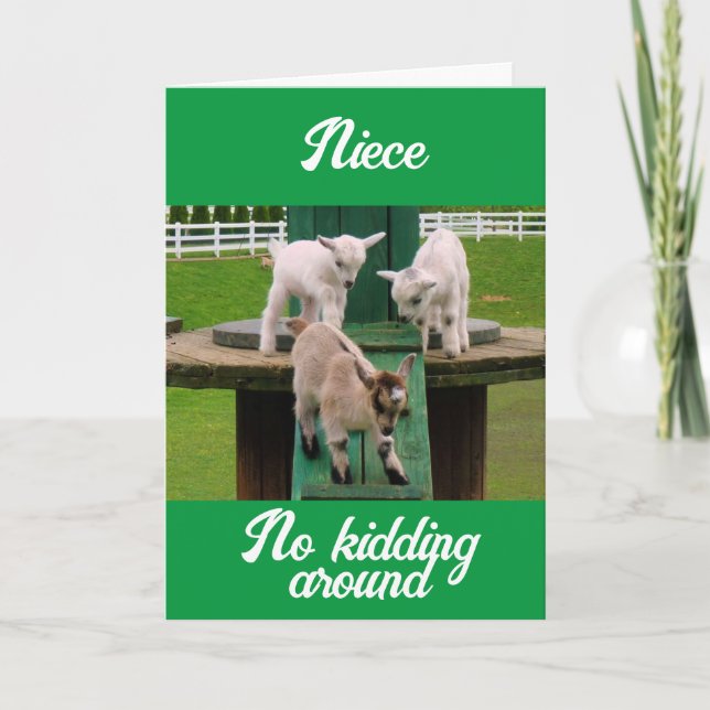 TARJETA **NIECE** LO QUE SEA QUE TE HAGA FELIZ CUMPLEAÑOS (Anverso)