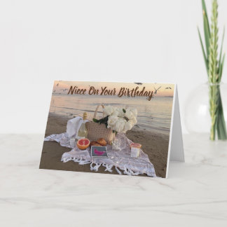 TARJETA **NIECE** ON YOUR BIRTHDAY CARD