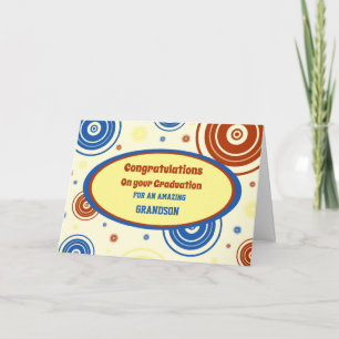 Tarjeta Nieto Retro Felicitaciones Graduación