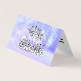 Tarjeta Nieve de navidad amarga fuente de gente, Nieve de 