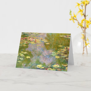 Tarjeta Nieves por Claude Monet 1919