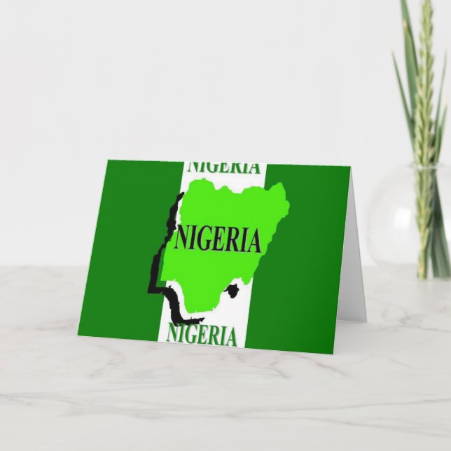Tarjeta Nigeria (Anverso)