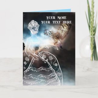 Tarjeta Night Owl and Lady