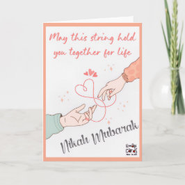Tarjeta Nihak Mubarak - Rings String
