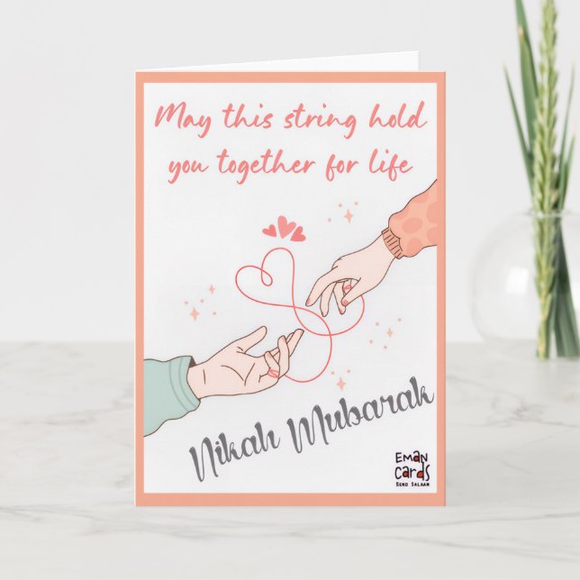 Tarjeta Nihak Mubarak - Rings String (Anverso)