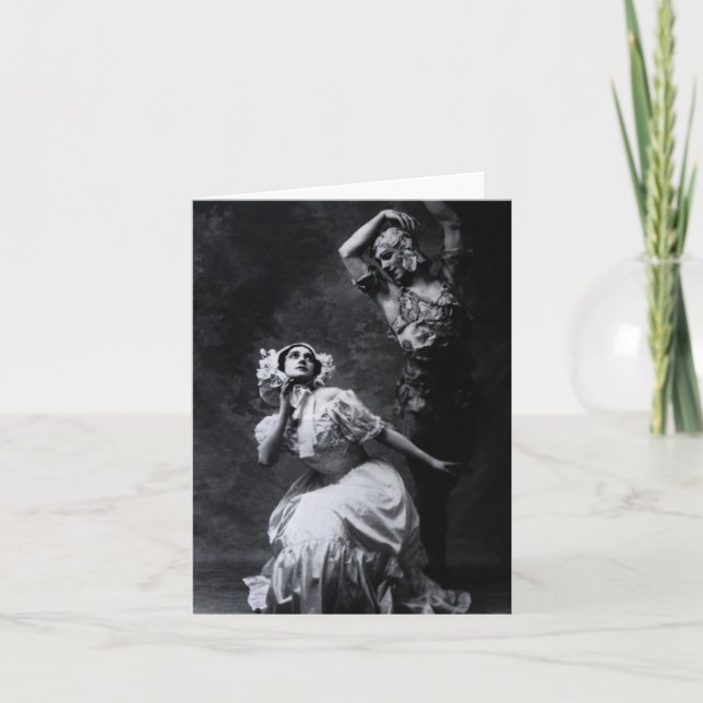 Tarjeta Nijinsky Notecard (Anverso)