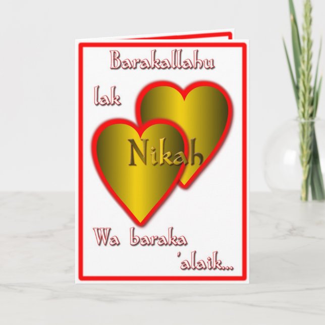 Tarjeta Nikah (Anverso)