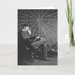 Tarjeta Nikola Tesla, 1896