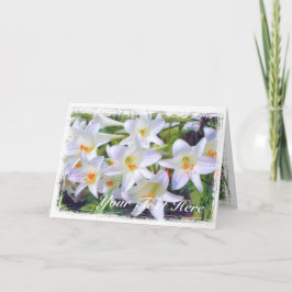 Tarjeta Nilo de Pascua [tarjeta de saludo] カ ド