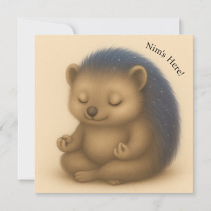 Tarjeta Nim Meditates Personalizable Comfort Serie