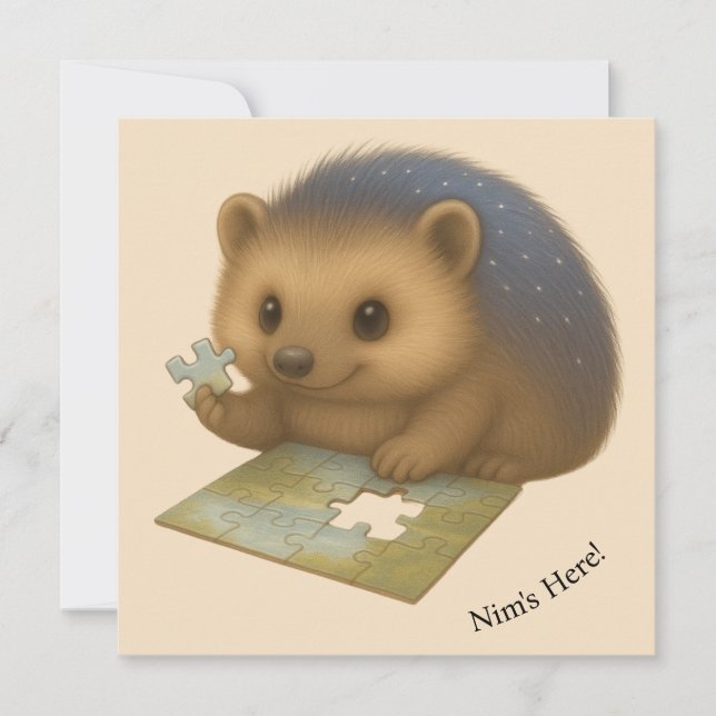 Tarjeta Nim Puzzles Personalizable Comfort Series (Anverso)