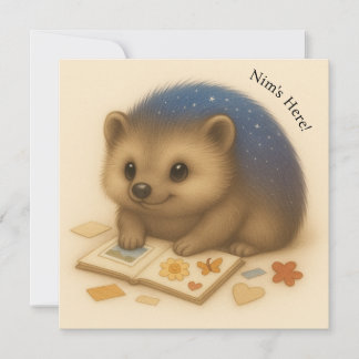 Tarjeta Nim Scrapbooks Personalizable Comfort Seri