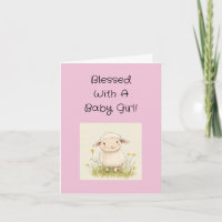 Niña Bebé Religiosa Felicitaciones Con Texto,