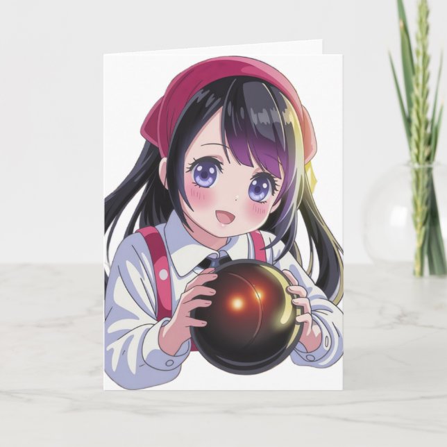 Tarjeta Niña linda (Anverso)