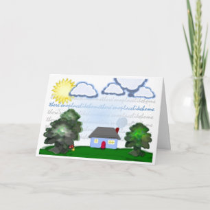 Tarjeta Ningún lugar como casa
