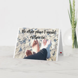 TARJETA "NINGÚN OTRO LUGAR QUE PREFERIRÍA SER" **NUESTRO A