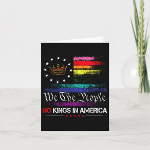 Tarjeta Ningún Rey En Estados Unidos Nosotros, El Pueblo 1