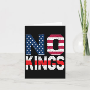 Tarjeta Ninguna Bandera De Reyes Orgullosa De No Tener Rey