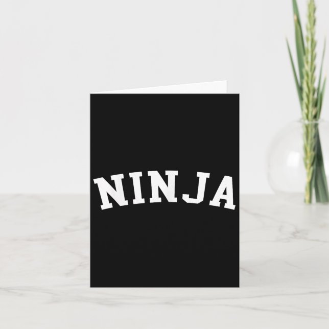 Tarjeta Ninja (Anverso)