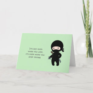 Tarjeta Ninja minúsculo que lleva a cabo el espacio en