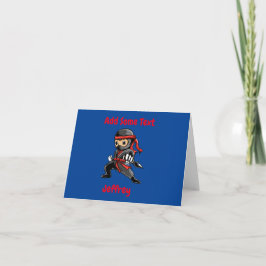Tarjeta Ninja personalizado
