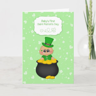 Tarjeta Niño, Bota de Oro, 1er Día de San Patricio