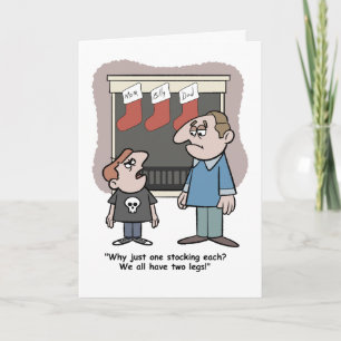 Tarjeta Niño codicioso