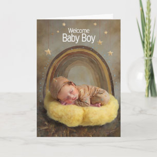 Tarjeta Niño de bienvenida