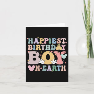 Tarjeta Niño De Cumpleaños Más Feliz En La Tierra