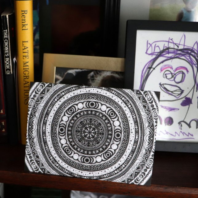 Tarjeta Niño de la luna Mandala Triple mujer de la luna (Subido por el creador)