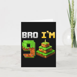 Tarjeta Niño es mi juego de cumpleaños número 9 Pixel 9 añ