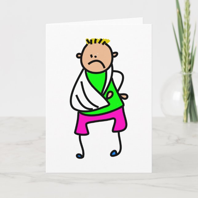 Tarjeta Niño herido (Anverso)