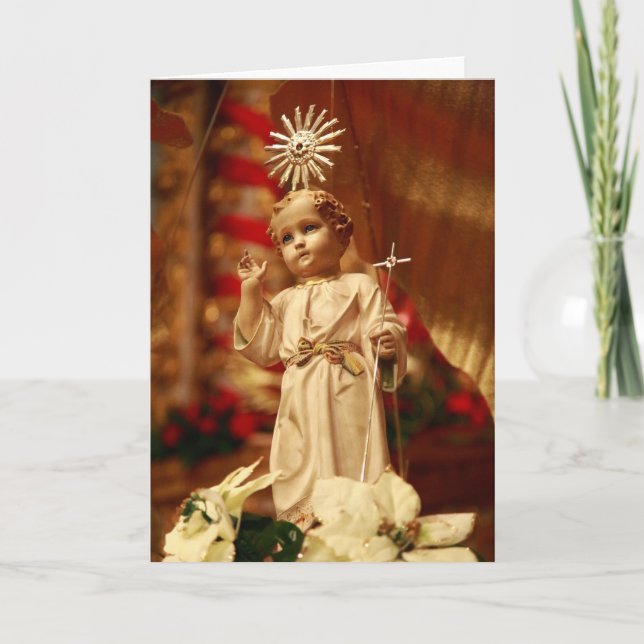 Tarjeta Niño Jesús (Anverso)