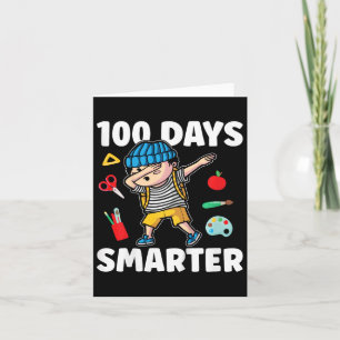 Tarjeta Niños 100º Día De La Escuela Niños Niños 100 Días 