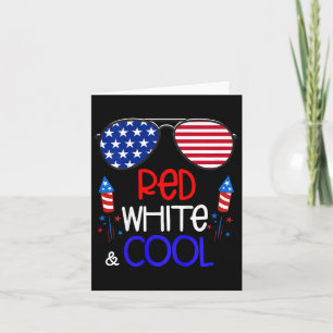 Tarjeta Niños 4 De Julio Chicas De Blanco Rojo Y Guay Sung