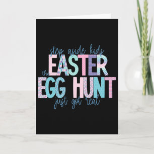 Tarjeta Niños apártense La búsqueda del huevo de Pascua ac