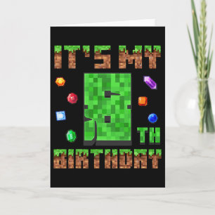 Tarjeta Niños de cumpleaños es mi octavo jugador de cumple