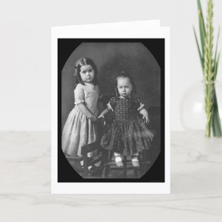 Tarjeta Niños del Daguerreotype 1849 de Guillermo