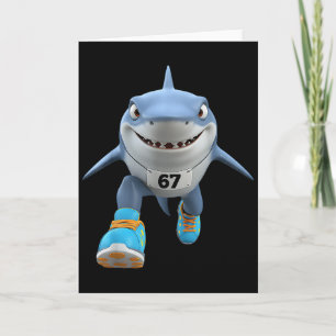 Tarjeta Niños Divertidos 67 Meme Tralalero Tralala Corredo