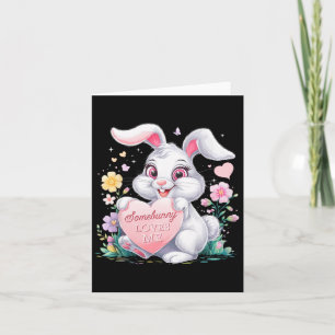 Tarjeta Niños Easter Bunny Rabbit Pastel Diseño Springtime