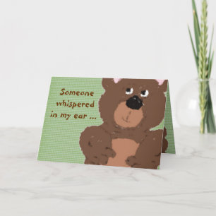Tarjeta Niños El Oso De Teddy Se Mejoran