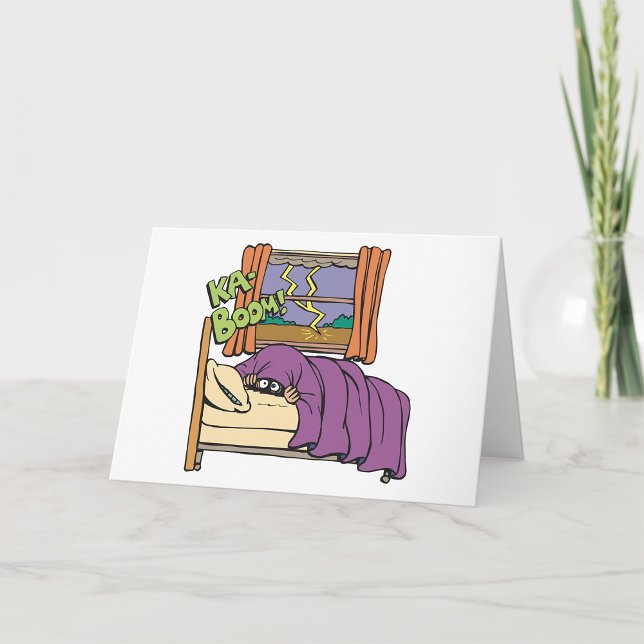Tarjeta Niños Escondiéndose En La Cama (Subido por el creador)