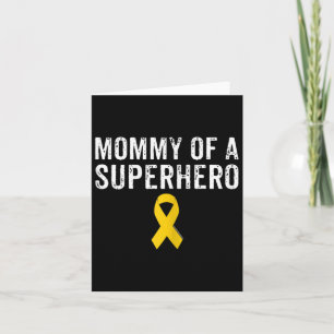 Tarjeta Niños Niños Con Conciencia Sobre El Cáncer, Mami D