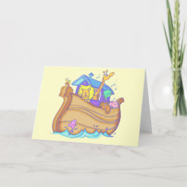 Tarjeta Niños Noahs Ark T Camisetas y regalos